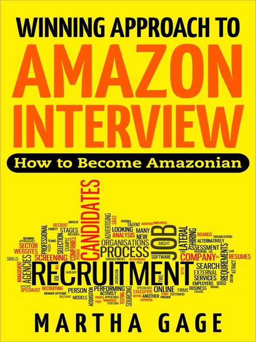 Title details for Winning Approach to Amazon Interview by Martha Gage - Available